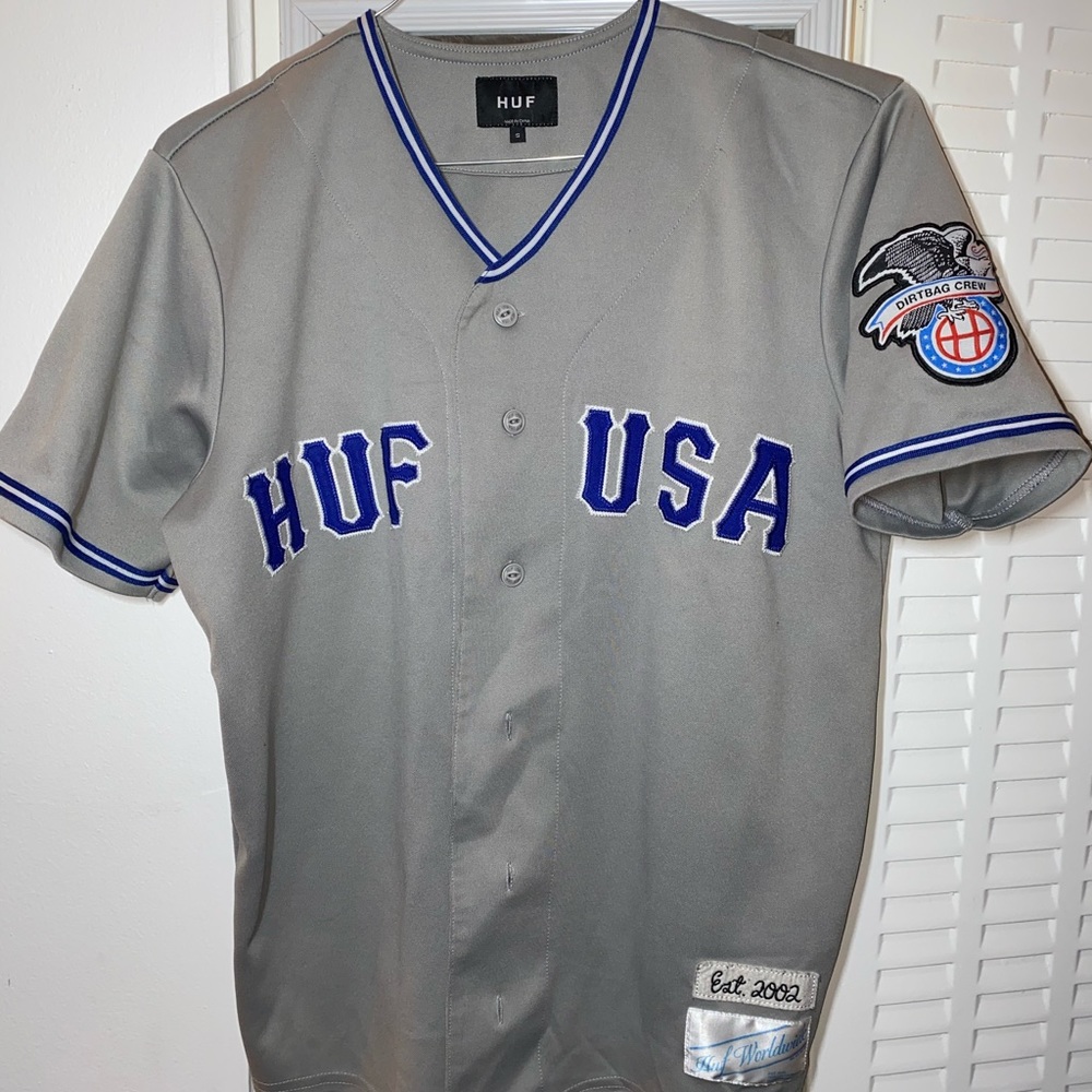 HUF baseball jersey